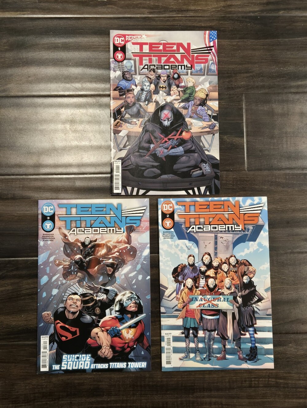 Teen Titans Academy issues #1, #2, and #3 (2021 Infinite Frontier era)